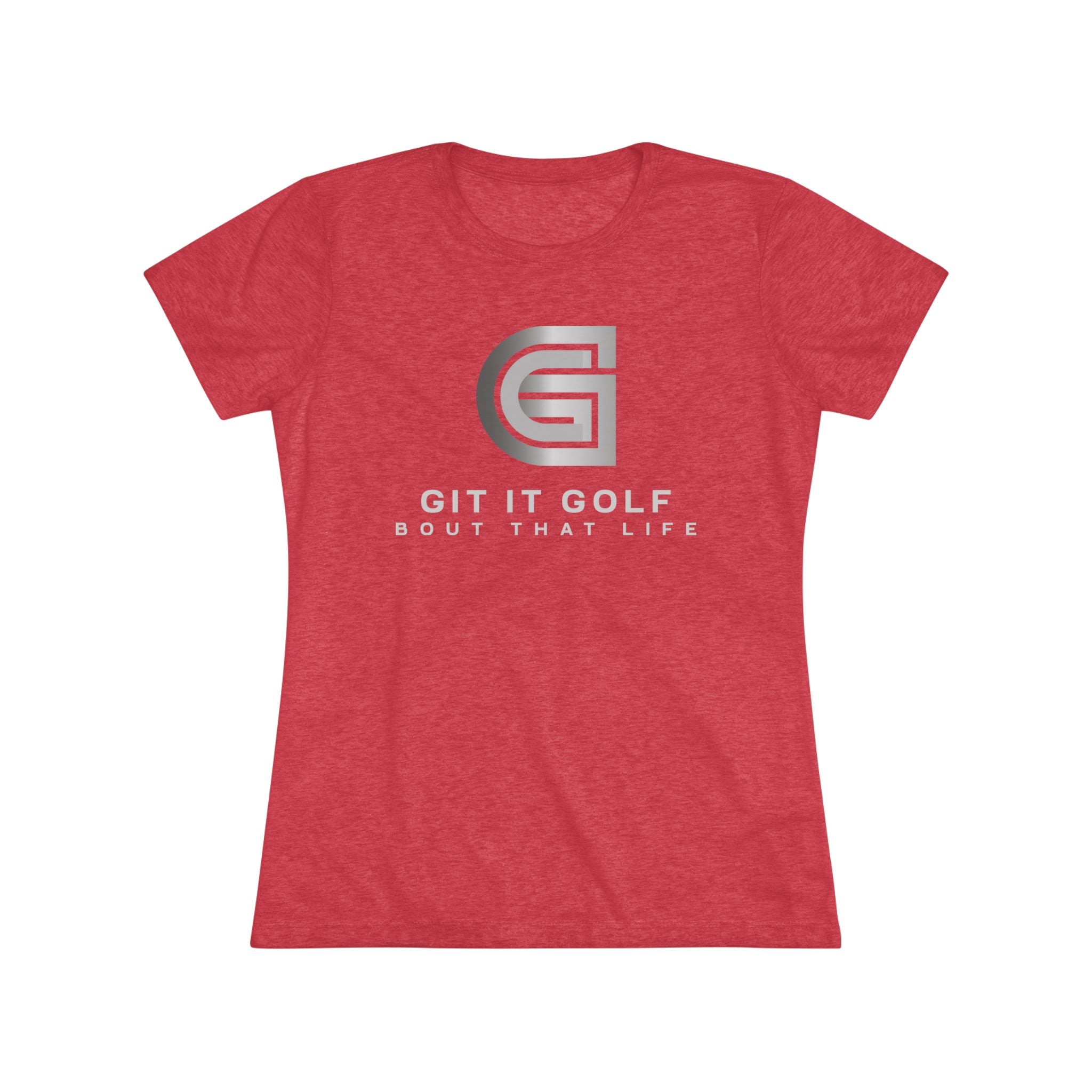 Women's Golf Triblend Tee - Perfect for Golf Lovers, Sports Events, Casual Wear, Gift for Her, Outdoor Activities