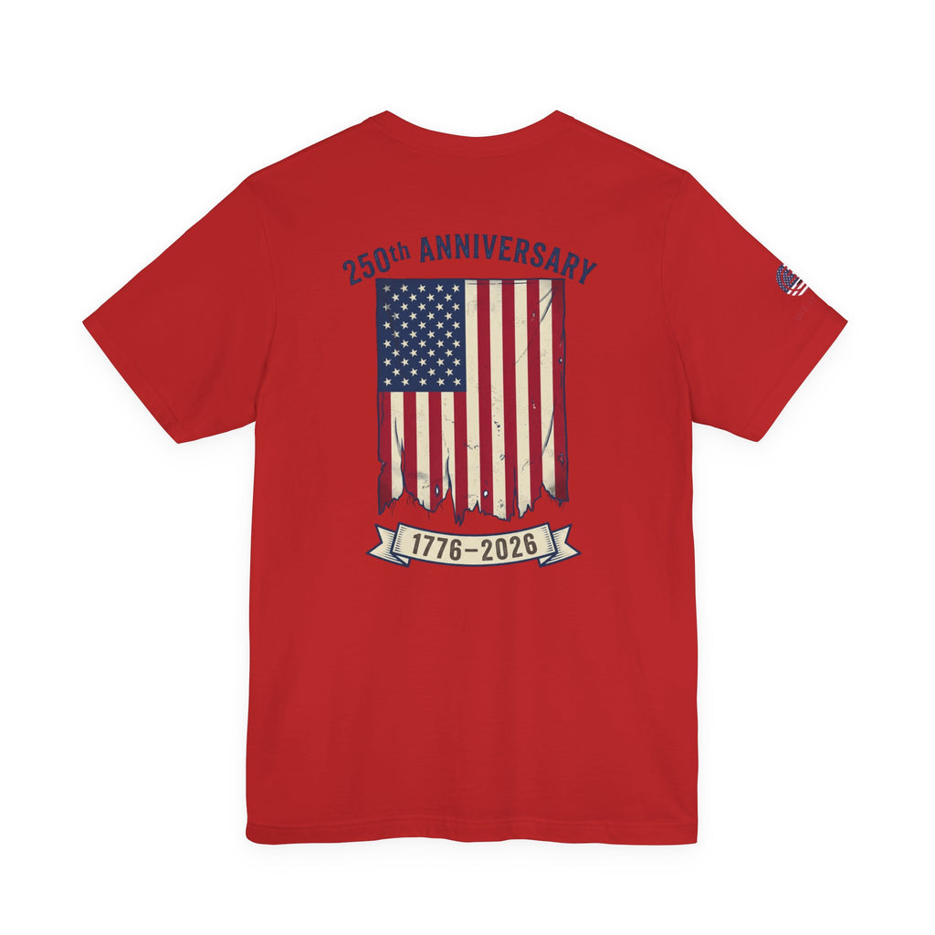 1776–2026 250th Anniversary Flag T-Shirt