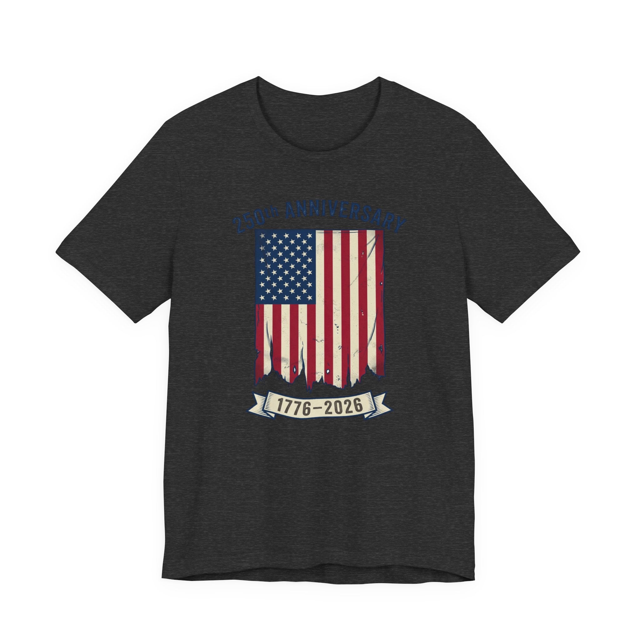 250th Anniversary American Flag Tee — 1776-2026 Bicentennial Patriotic T-Shirt
