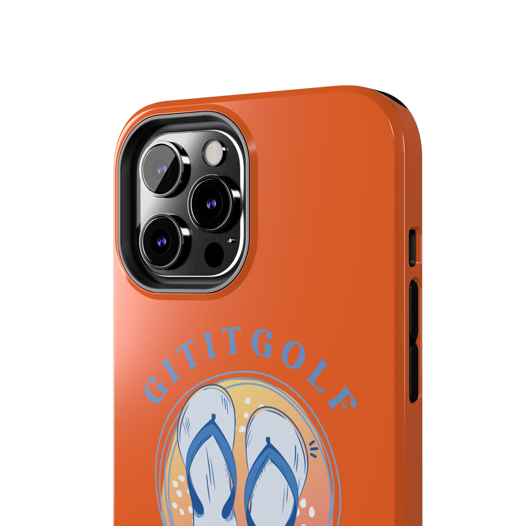Tough Phone Case — GitItGolf 'Bout That Life Flip-Flop Design