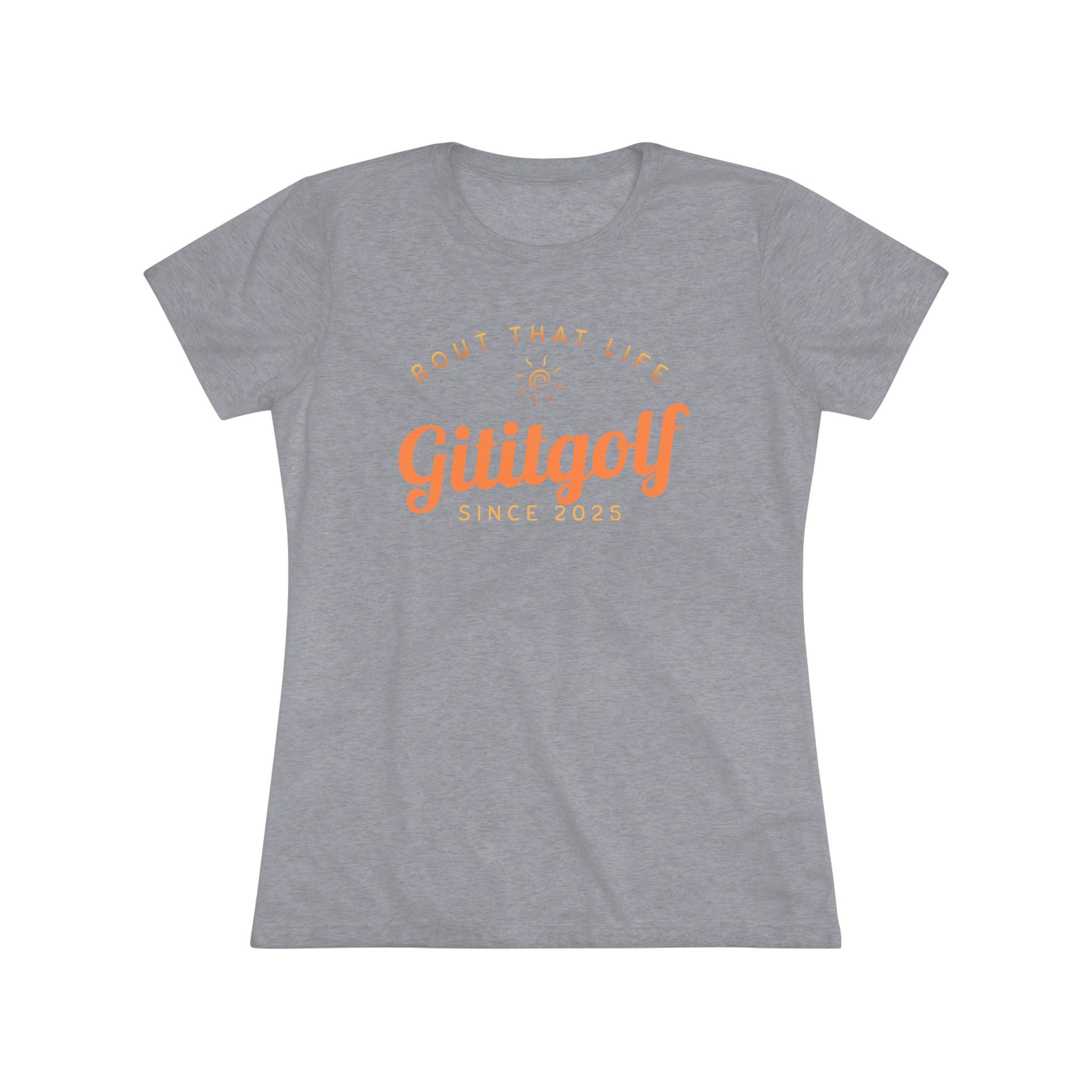 Women's Golf-Inspired Triblend Tee - Perfect for Golf Lovers, Casual Wear, Unique Gift, Active Lifestyle, Soft and Comfy Top