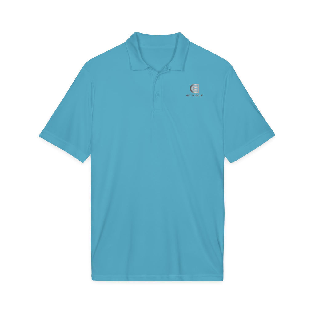DTF Logo Polo — 'G' Crest with "GIT IT GOLF “Text