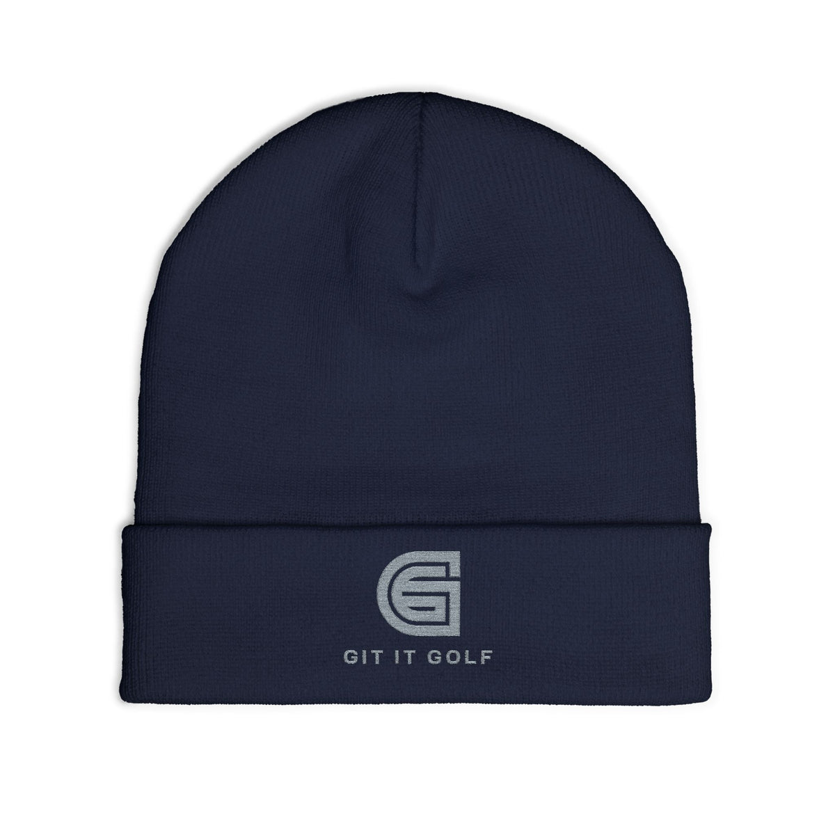 Embroidered Knit Beanie for Golf Lovers, Stylish Winter Hat, Unisex Beanie, Personalized Gift, Warm Headwear
