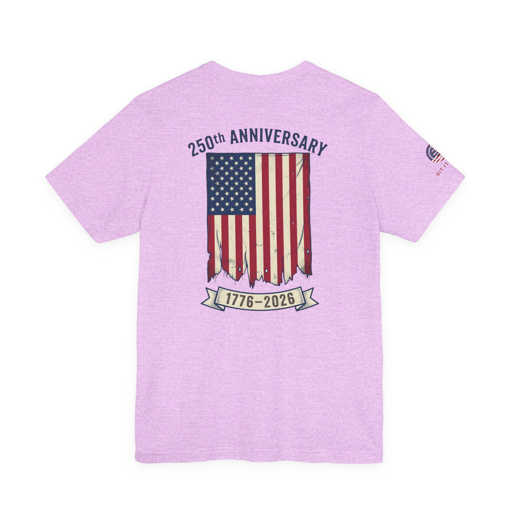 1776–2026 250th Anniversary Flag T-Shirt