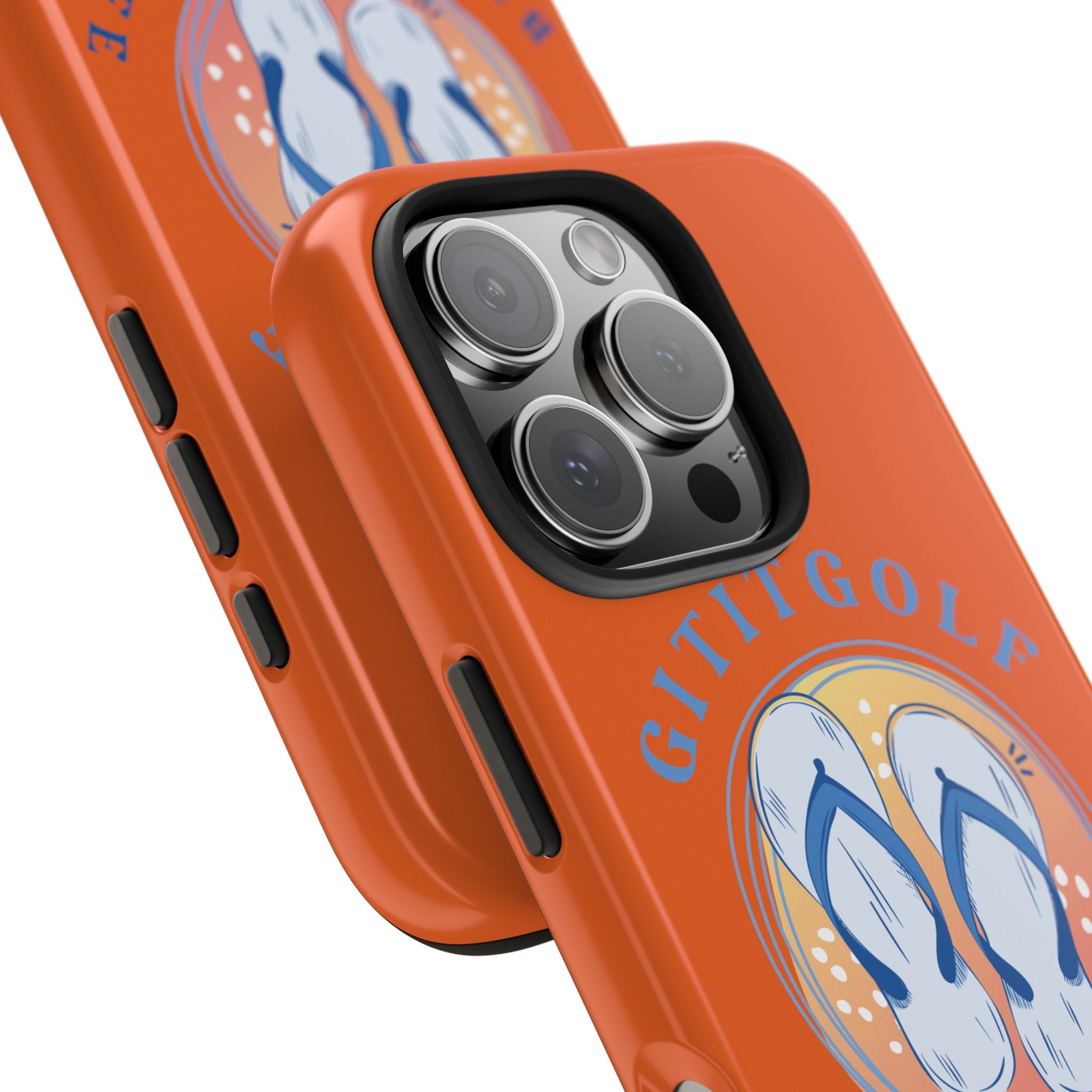 Tough Phone Case — GitItGolf 'Bout That Life Flip-Flop Design