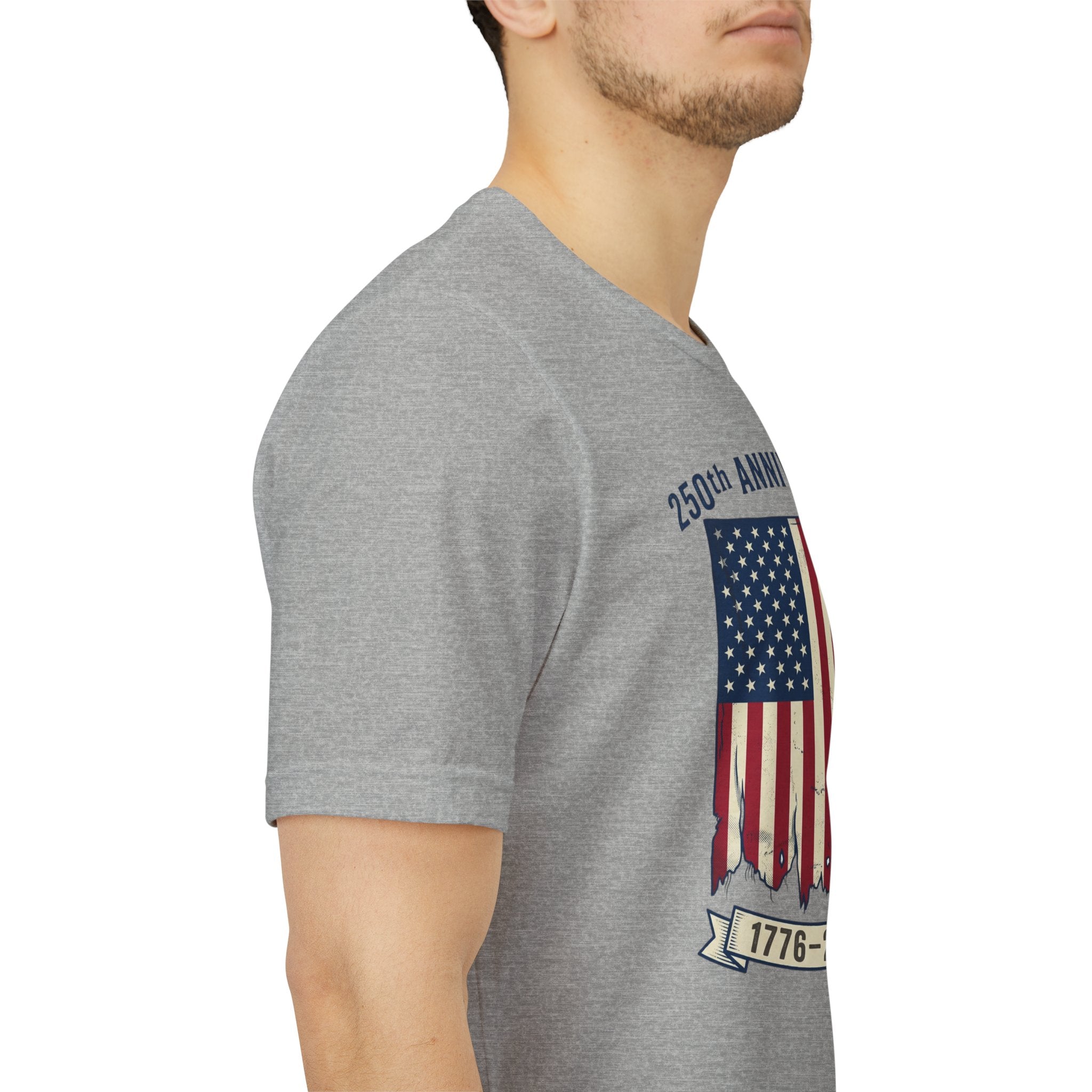 250th Anniversary American Flag Tee — 1776-2026 Bicentennial Patriotic T-Shirt