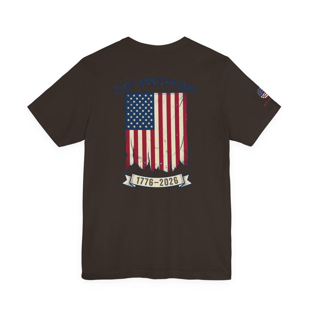 1776–2026 250th Anniversary Flag T-Shirt