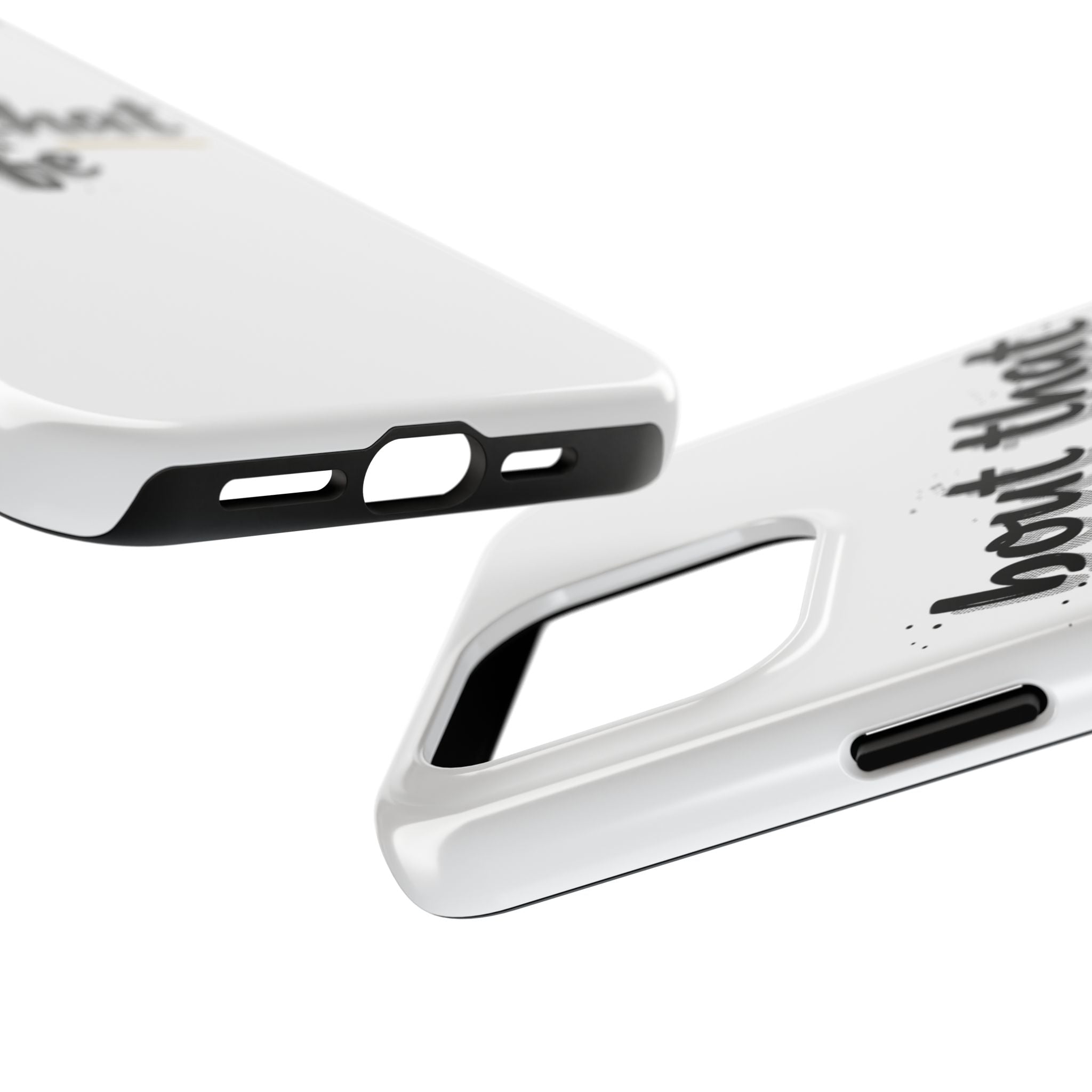 Phone Case — “bout that life” Minimal Protective Tough Case