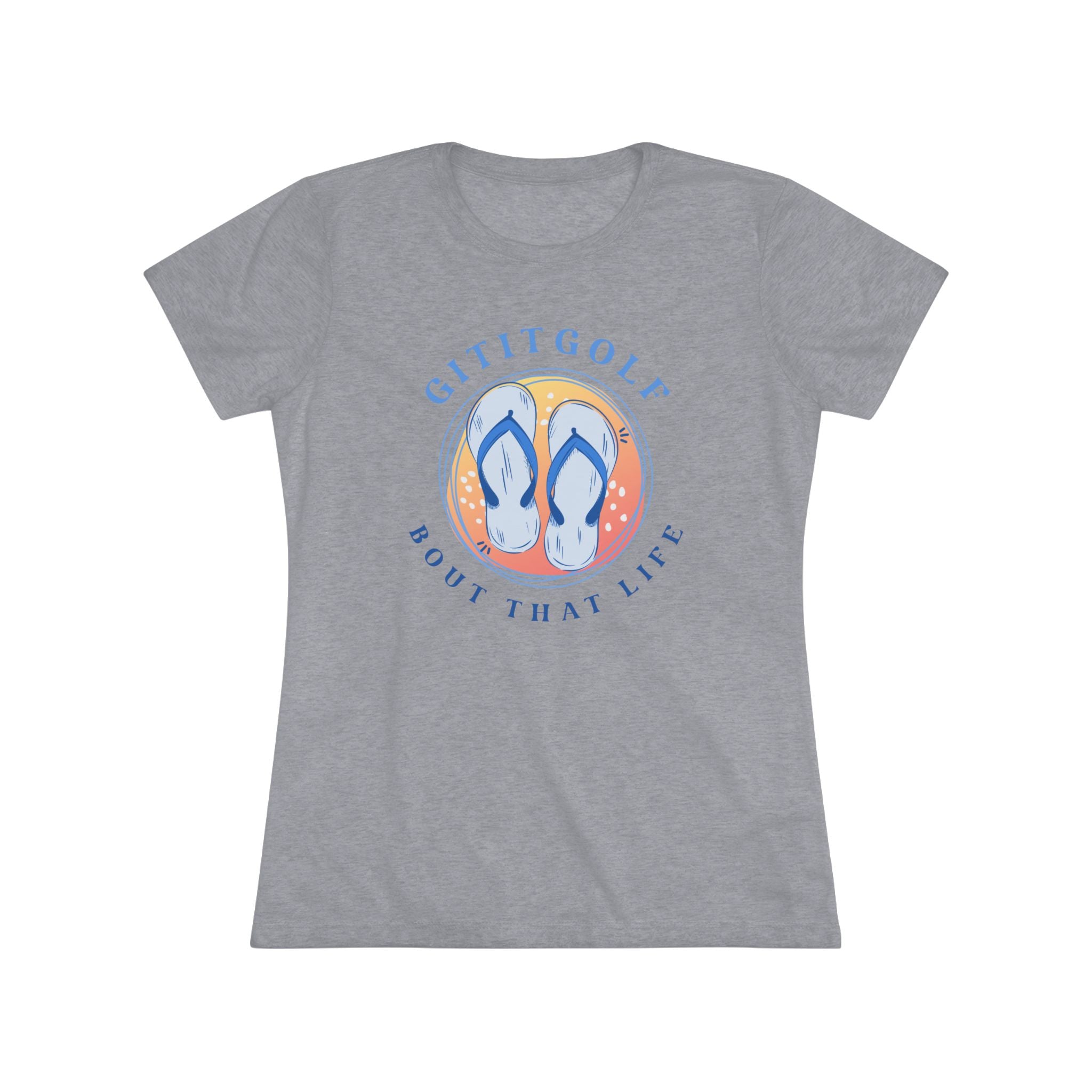 Golf-Inspired Women's Triblend Tee - Perfect for Golf Lovers, Casual Wear, Summer Outings, Gifts, and Celebration Days