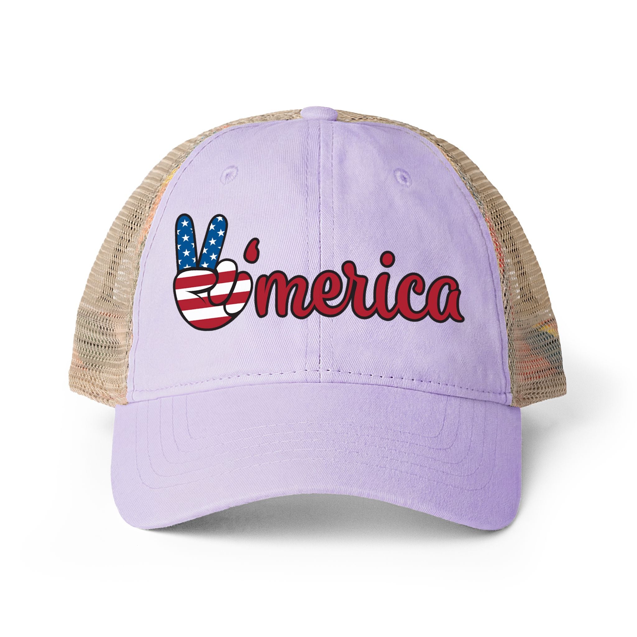 Women's Washed Mesh-Back Cap