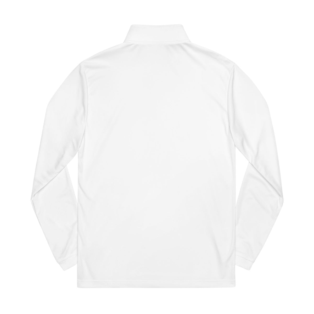 Embroidered Quarter‑Zip Pullover