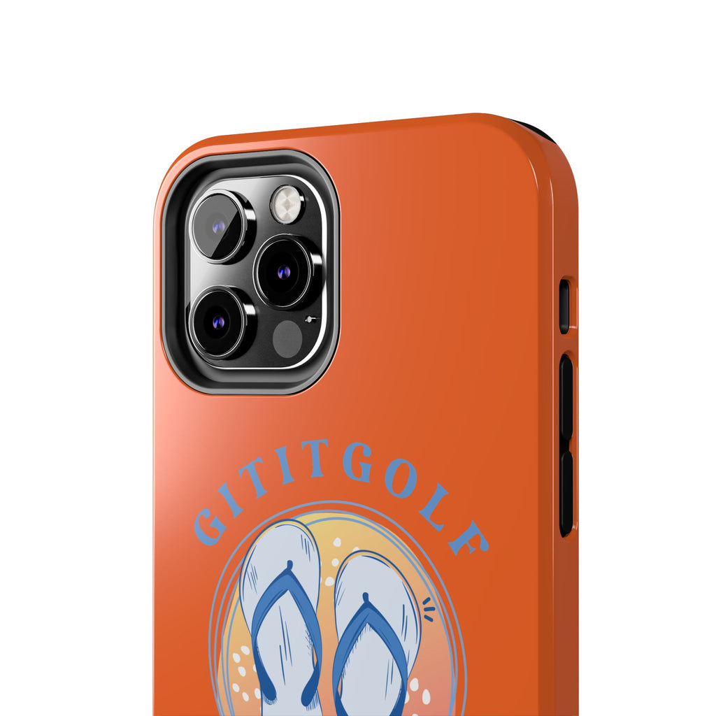 Tough Phone Case — GitItGolf 'Bout That Life Flip-Flop Design
