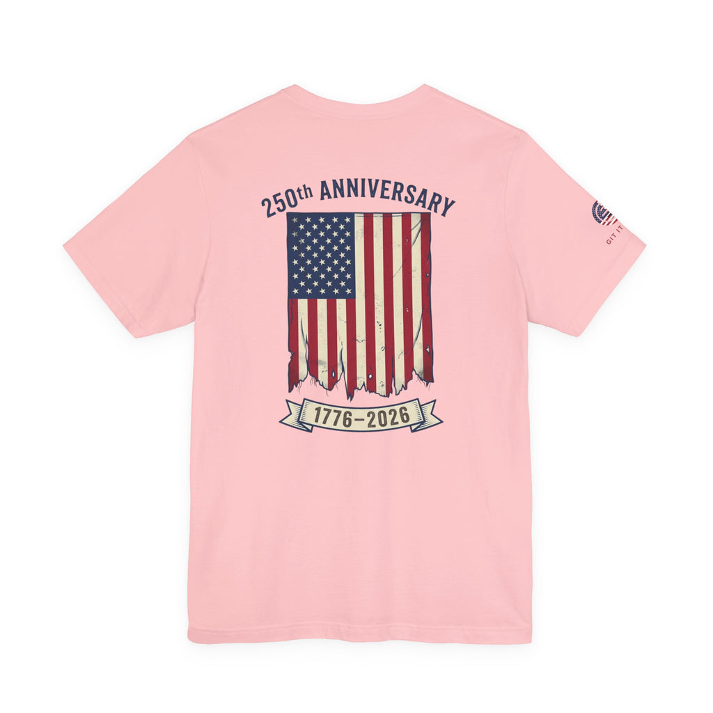 1776–2026 250th Anniversary Flag T-Shirt