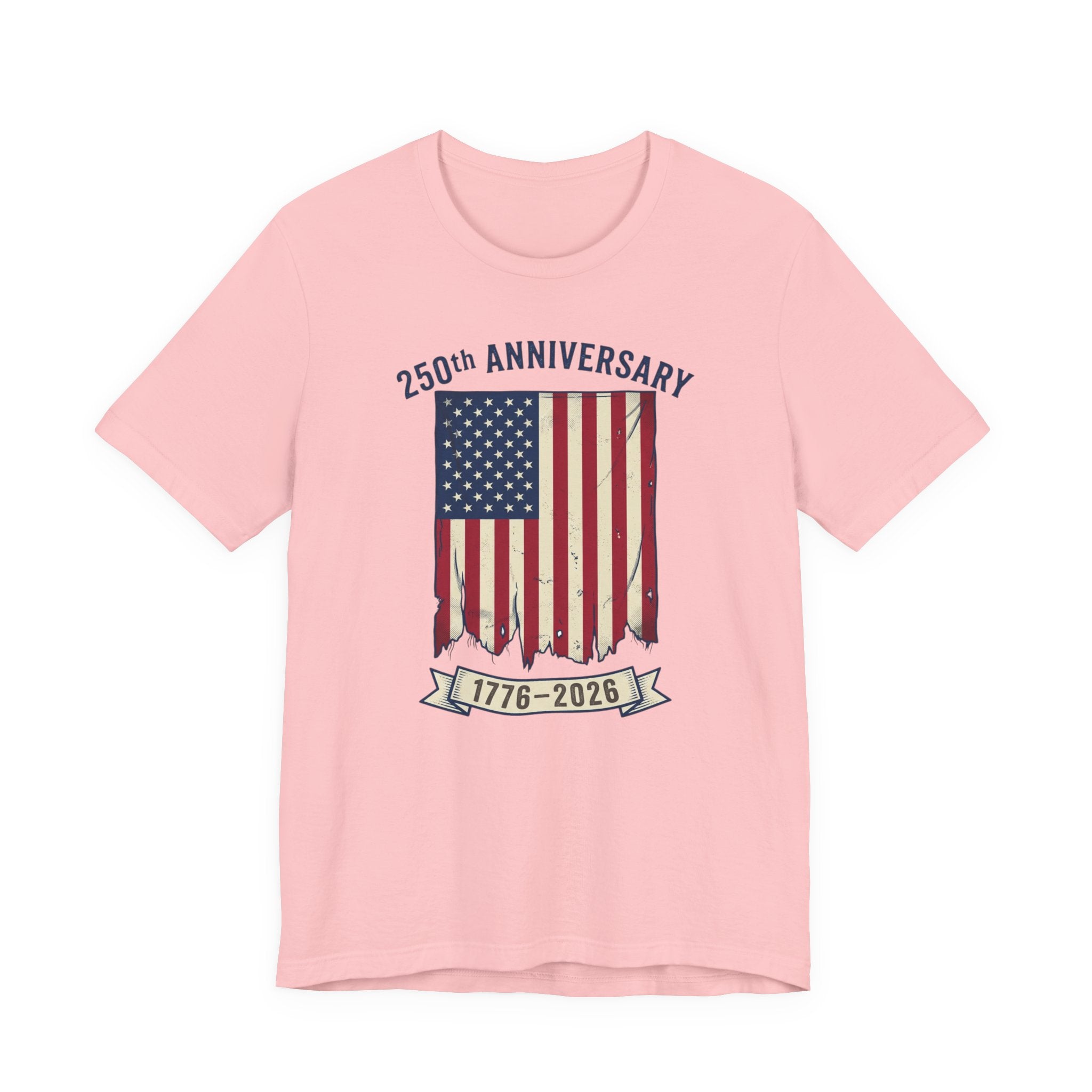 250th Anniversary American Flag Tee — 1776-2026 Bicentennial Patriotic T-Shirt