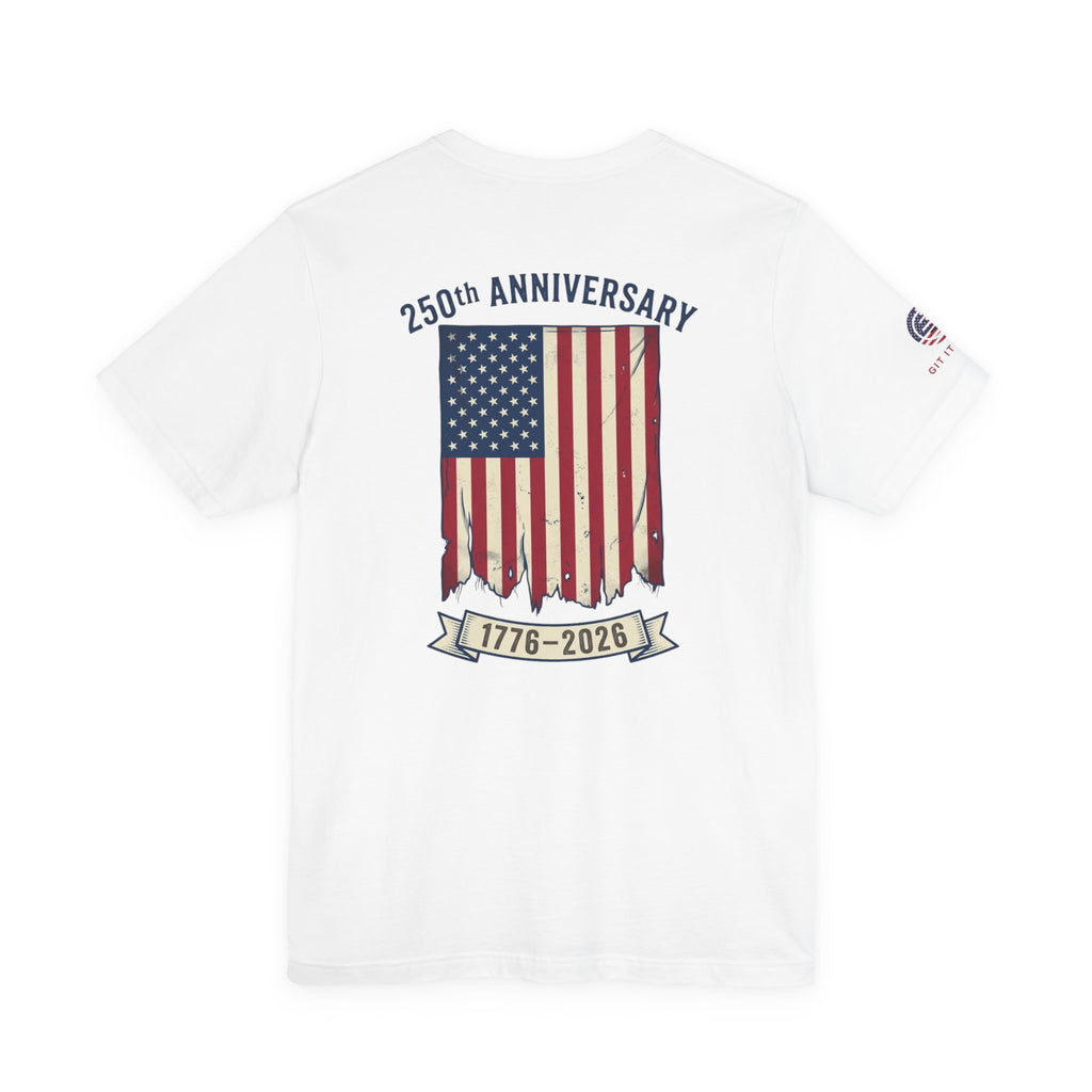 1776–2026 250th Anniversary Flag T-Shirt