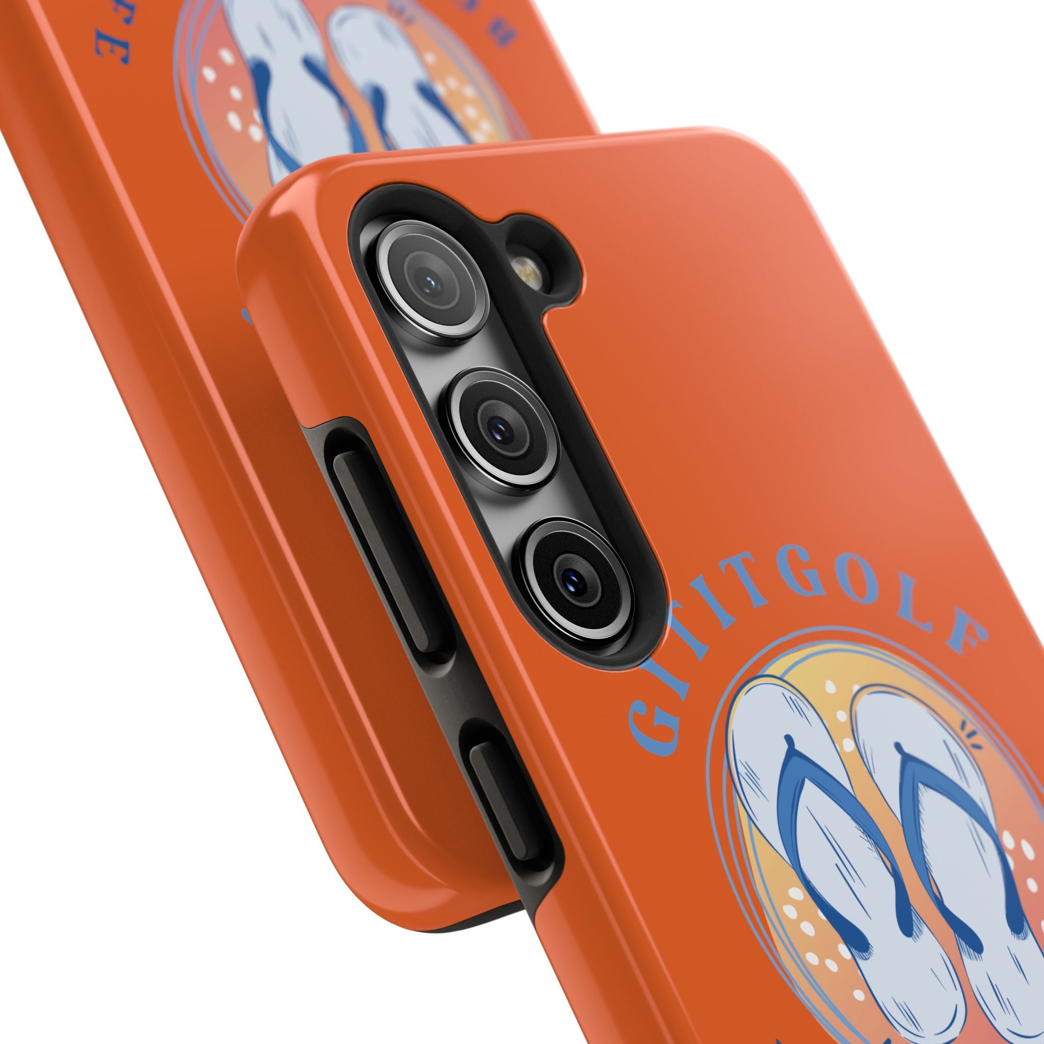 Tough Phone Case — GitItGolf 'Bout That Life Flip-Flop Design