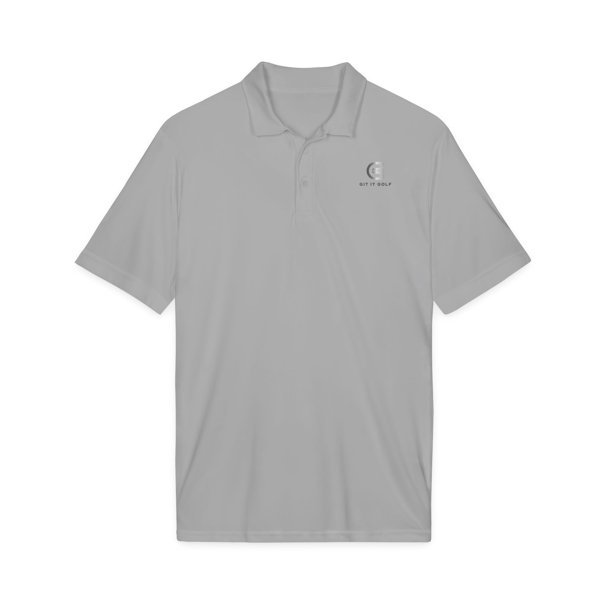 DTF Logo Polo — 'G' Crest with "GIT IT GOLF “Text