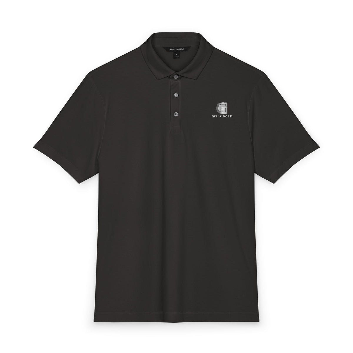 Fall Men's Stretch Jersey Polo — Mercer+Mettle® Classic Performance Polo (Embroidered Chest)