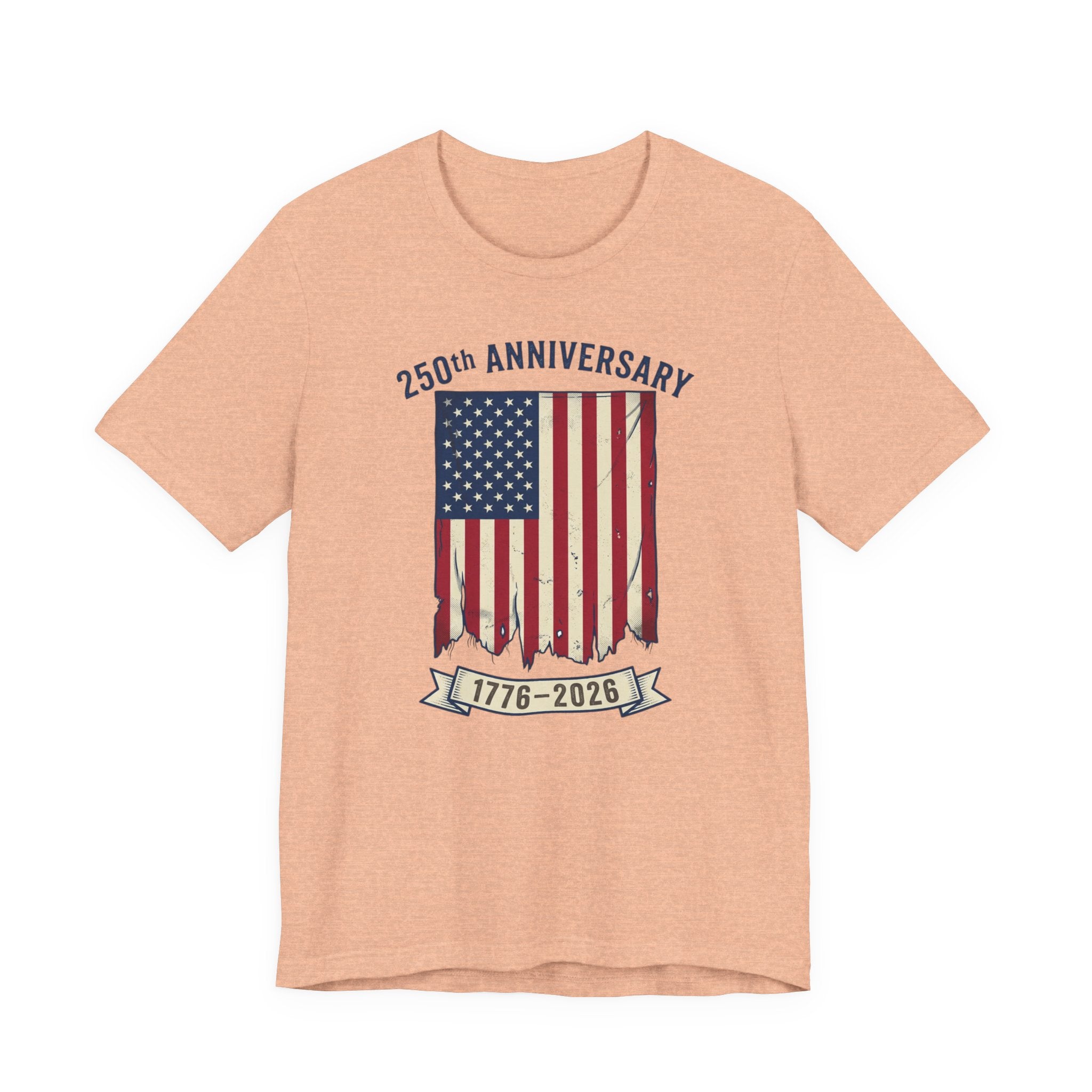 250th Anniversary American Flag Tee — 1776-2026 Bicentennial Patriotic T-Shirt
