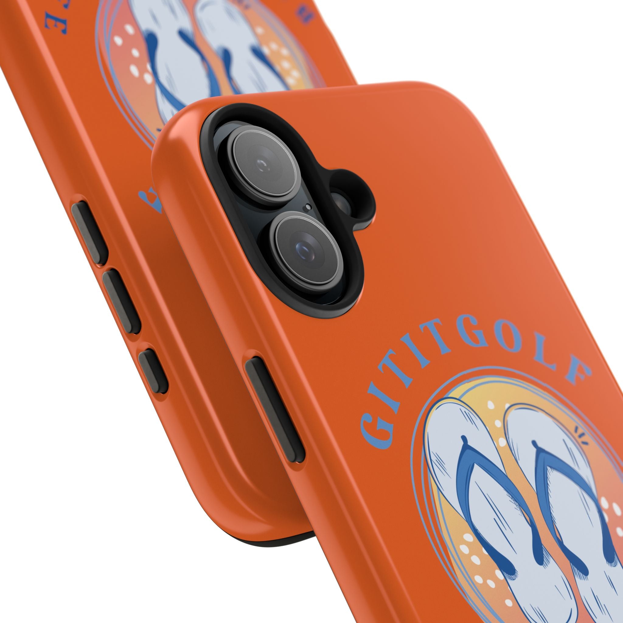Tough Phone Case — GitItGolf 'Bout That Life Flip-Flop Design