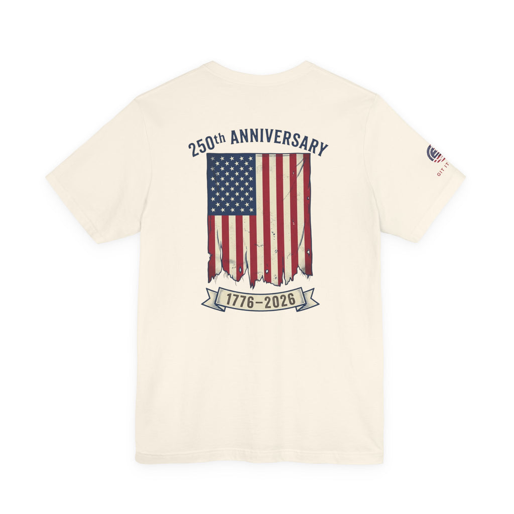1776–2026 250th Anniversary Flag T-Shirt