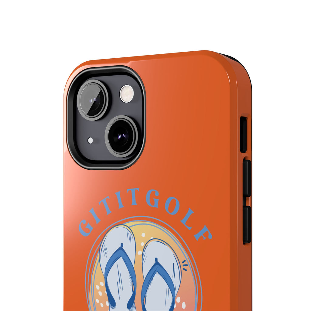 Tough Phone Case — GitItGolf 'Bout That Life Flip-Flop Design