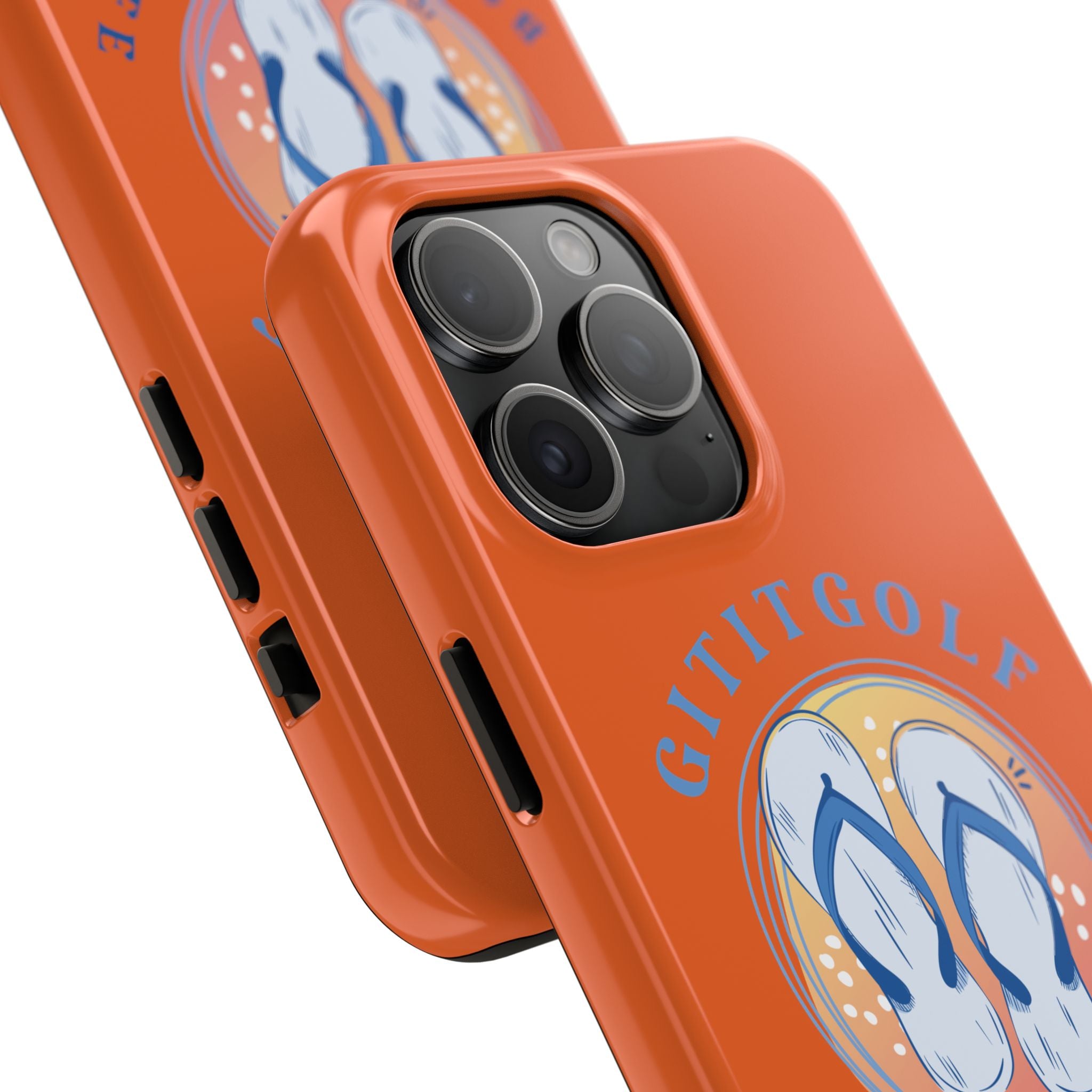 Tough Phone Case — GitItGolf 'Bout That Life Flip-Flop Design