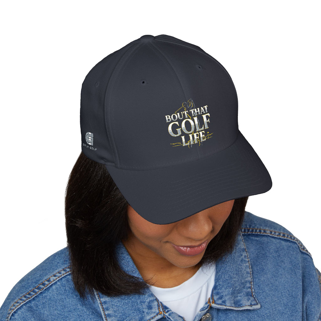 Embroidered 'bout that life' Baseball Cap