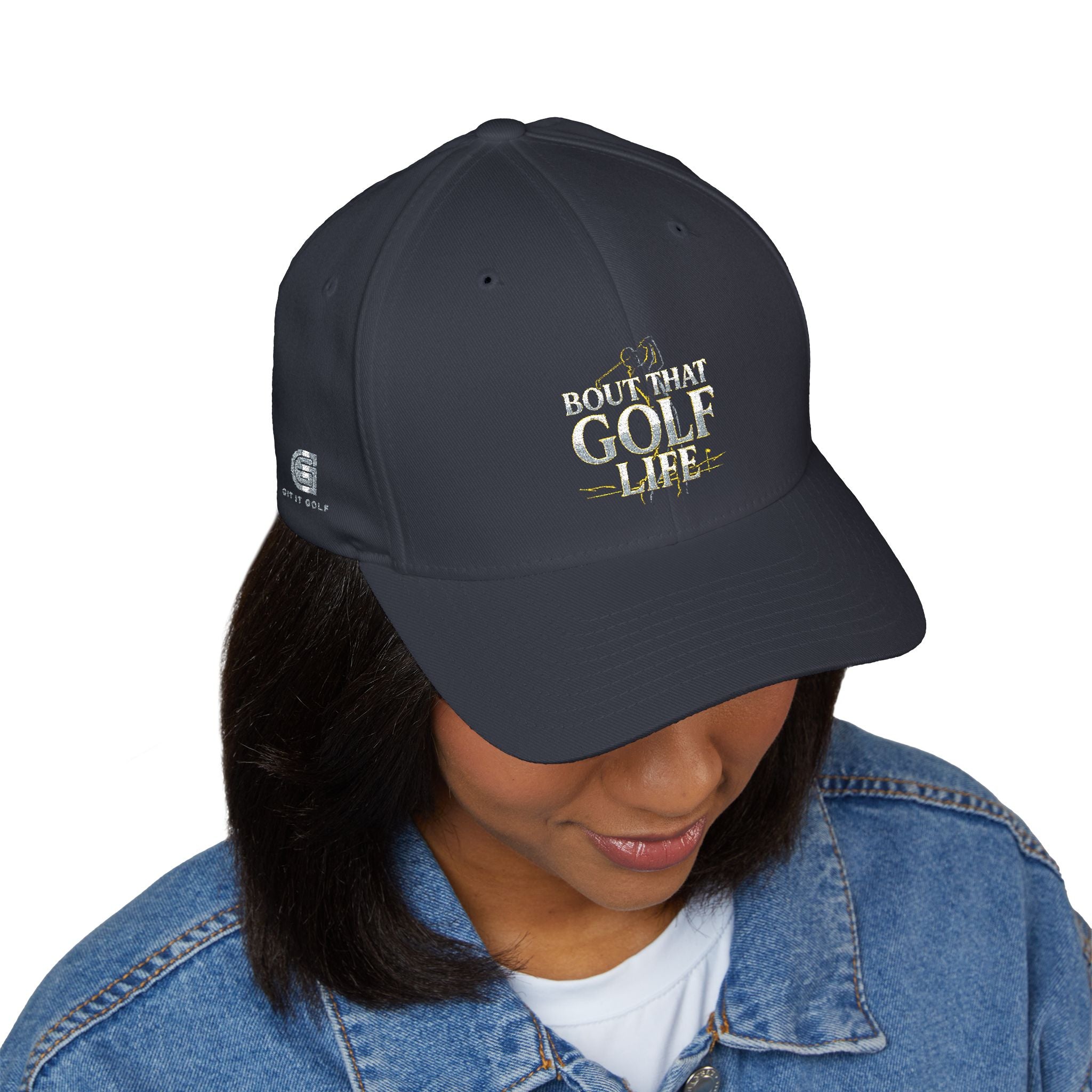 Embroidered 'bout that life' Baseball Cap