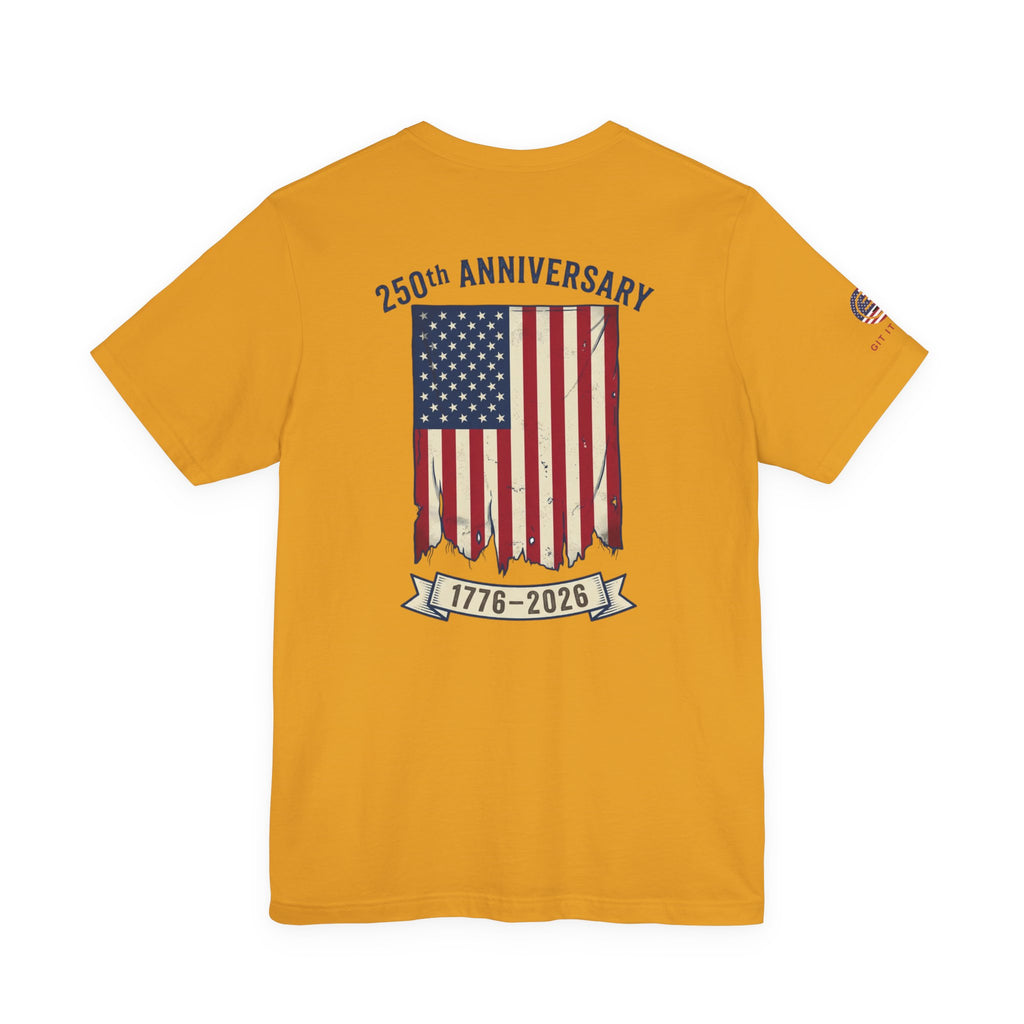 1776–2026 250th Anniversary Flag T-Shirt