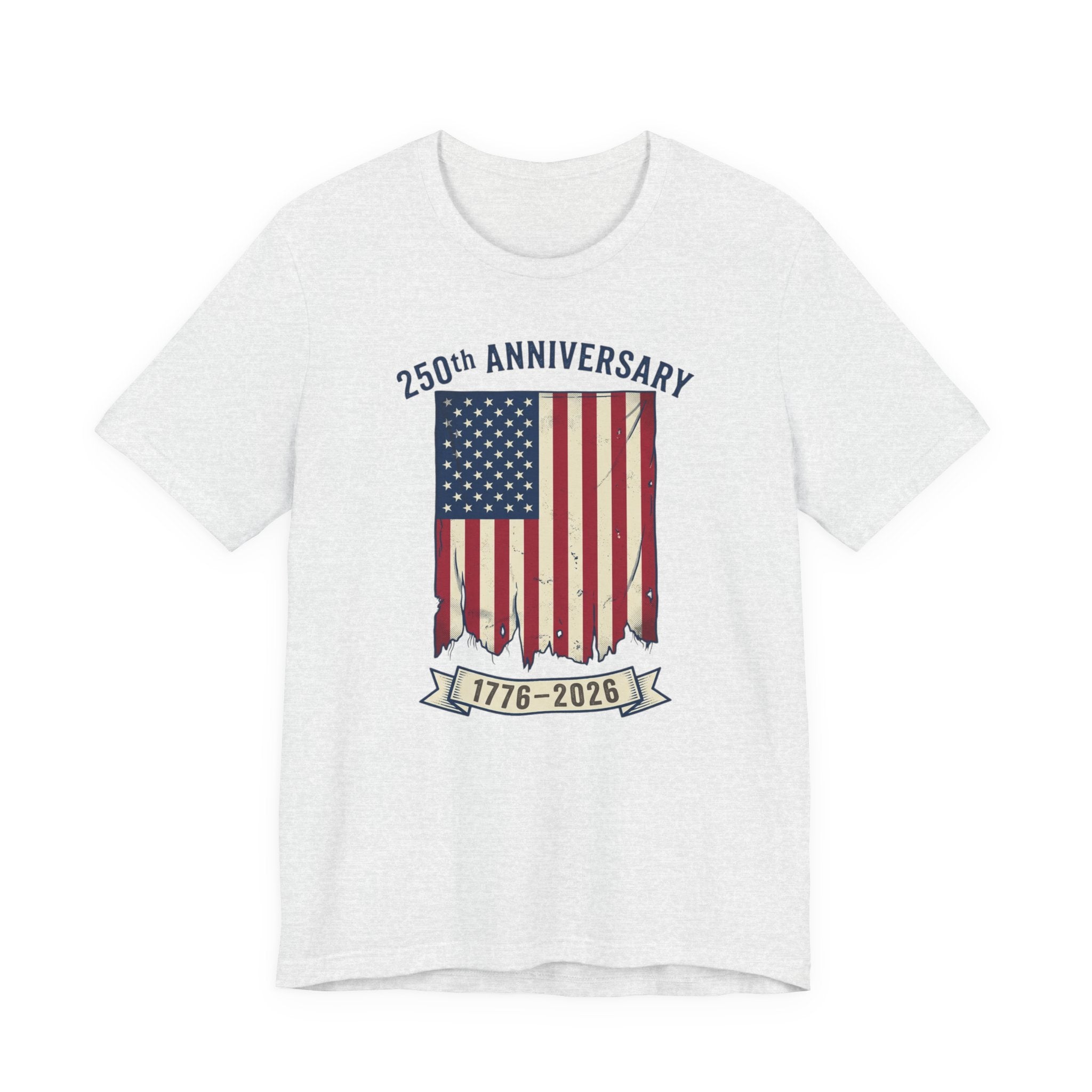 250th Anniversary American Flag Tee — 1776-2026 Bicentennial Patriotic T-Shirt