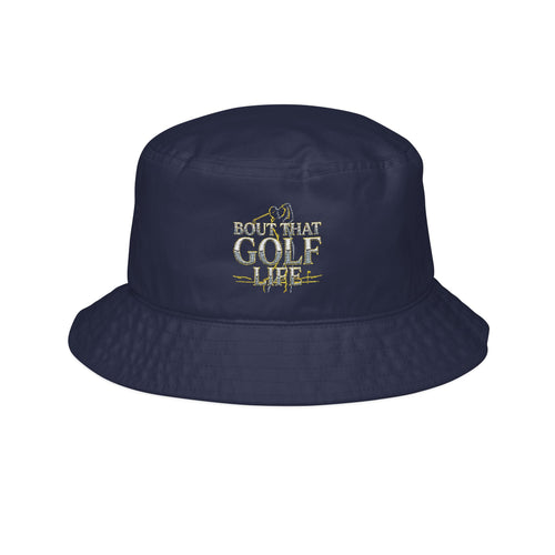 Bout That Life Embroidered Bucket Hat — Casual Summer Streetwear