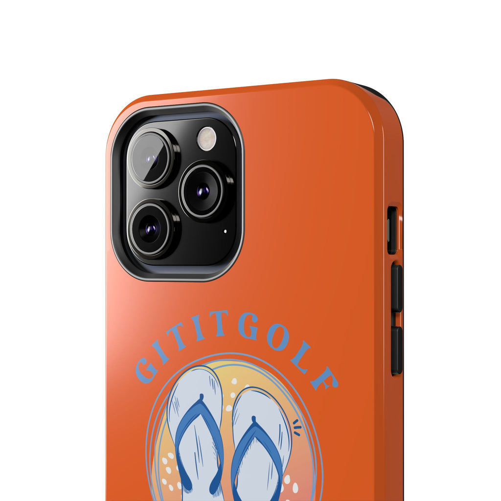 Tough Phone Case — GitItGolf 'Bout That Life Flip-Flop Design