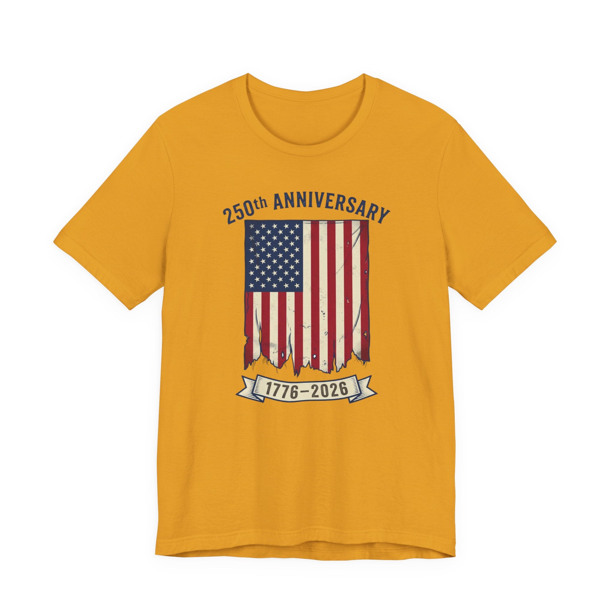 250th Anniversary American Flag Tee — 1776-2026 Bicentennial Patriotic T-Shirt